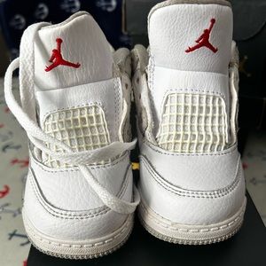 Jordan 4 “White Oreo” 7C toddler